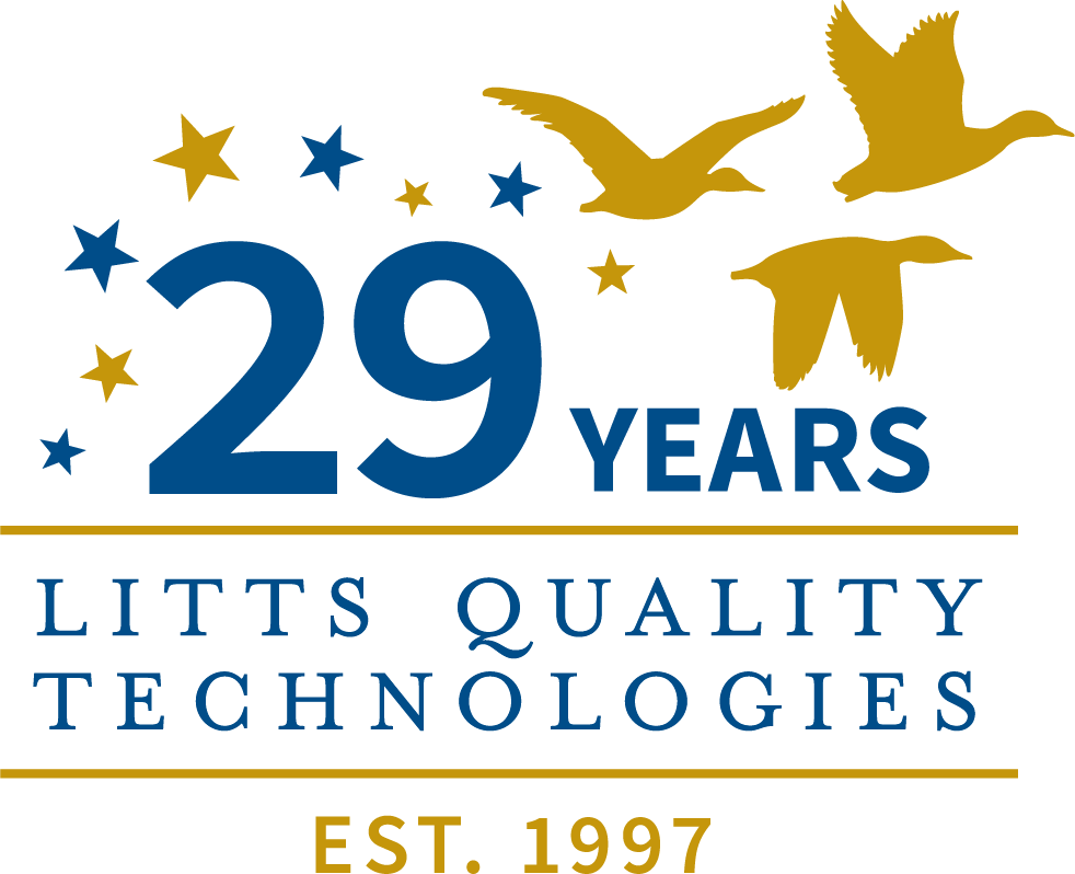Litts Quality Technologies 25th Anniversary logo